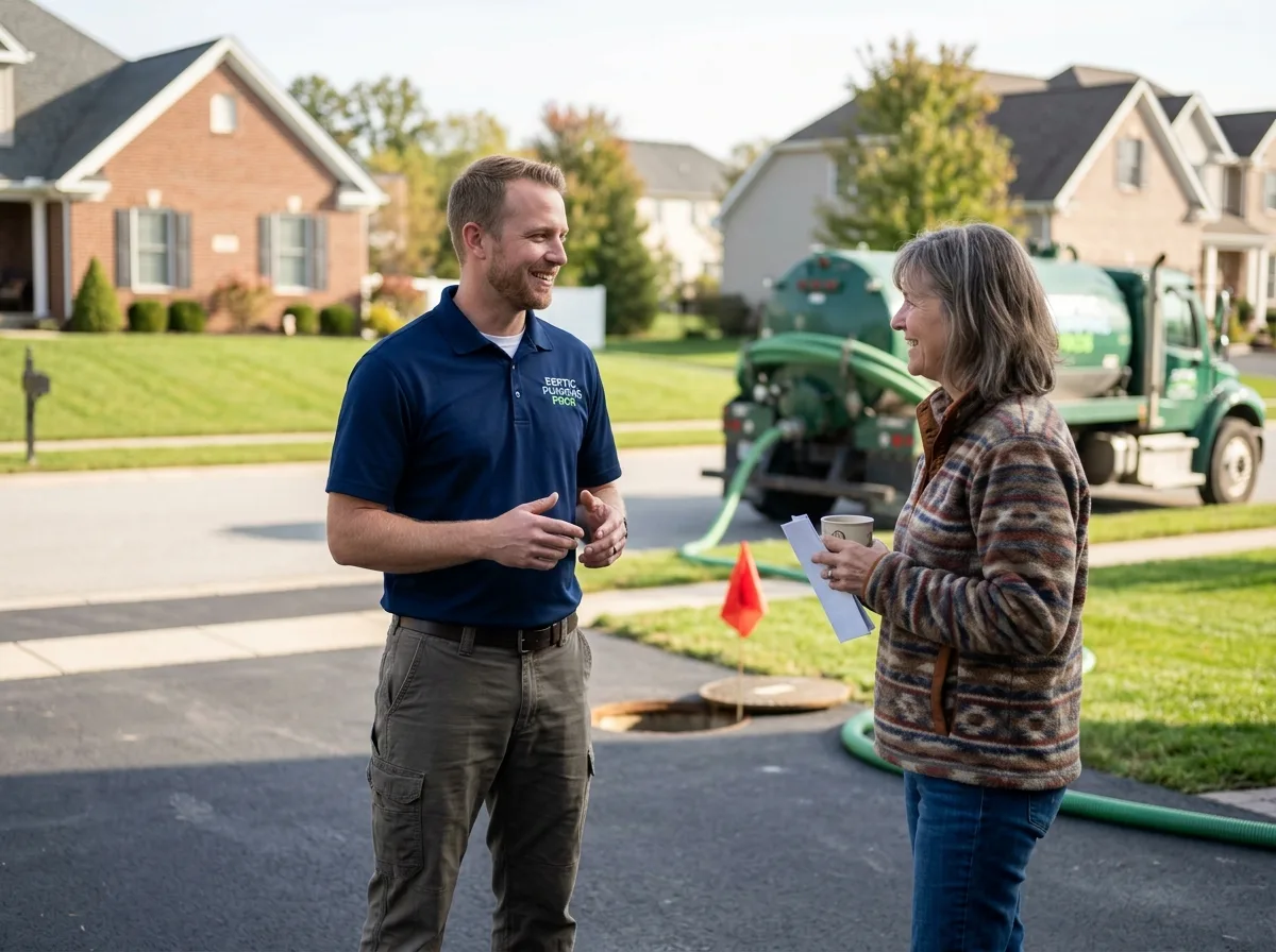 Septic Tank Cleaning in Saint Louisville, OH