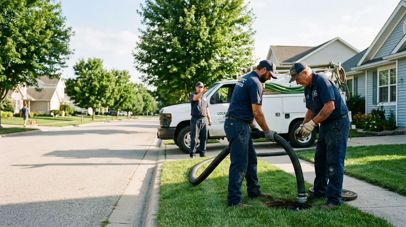 Septic Tank Cleaning in Saint Louisville, OH